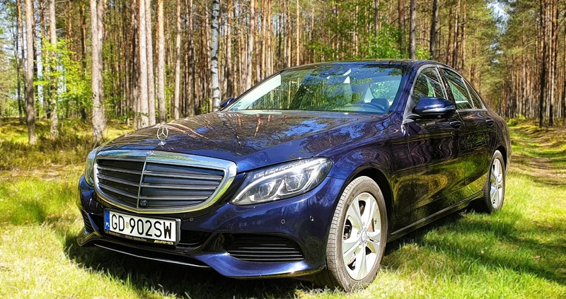 Mercedes-Benz Klasa C cena 102090 przebieg: 176000, rok produkcji 2016 z Gdańsk małe 781